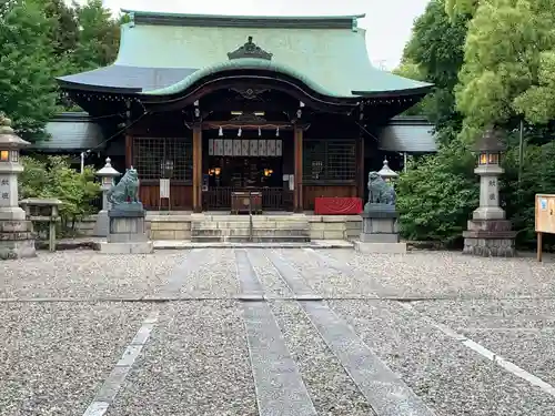 溝旗神社（肇國神社）の本殿