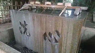 渋谷氷川神社の手水舎