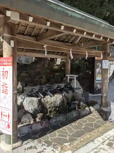 多度大社の手水舎