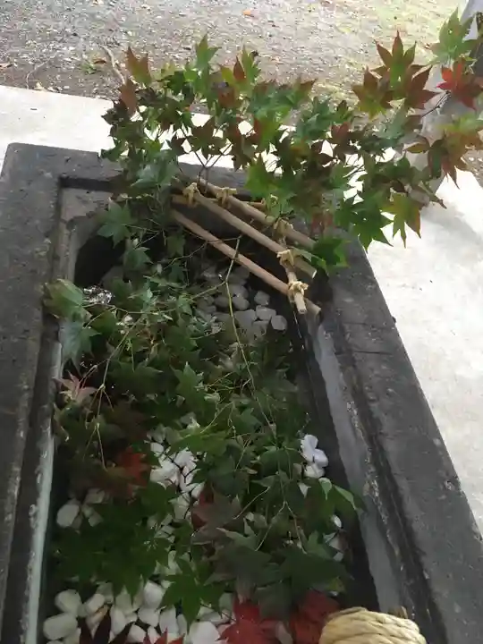 北広島市総鎮守 廣島神社の手水舎