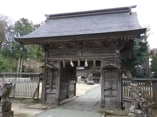 大神山神社本宮の山門・神門