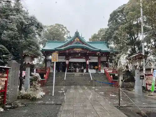 多摩川浅間神社の本殿・本堂