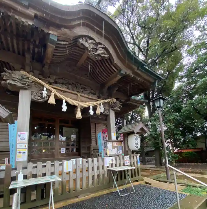 鶴嶺八幡宮の本殿・本堂
