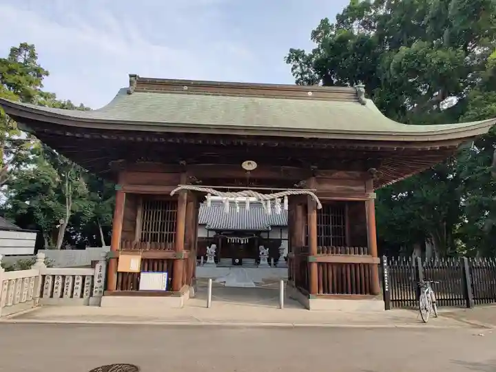 若林神社の山門・神門