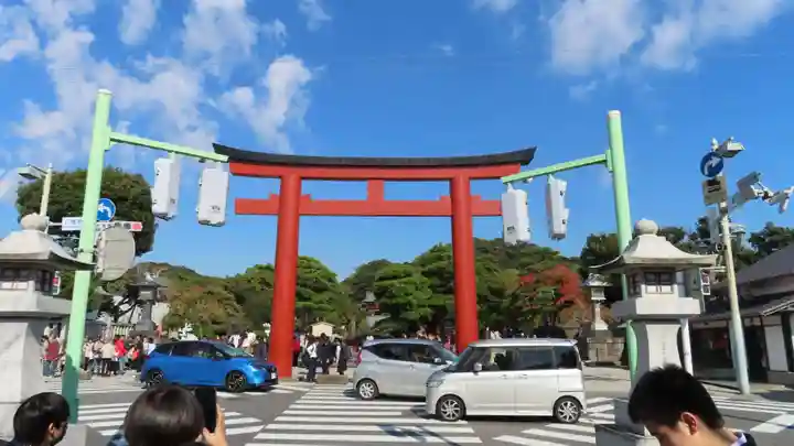 鶴岡八幡宮の鳥居