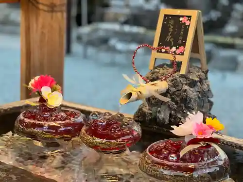 川越熊野神社の手水