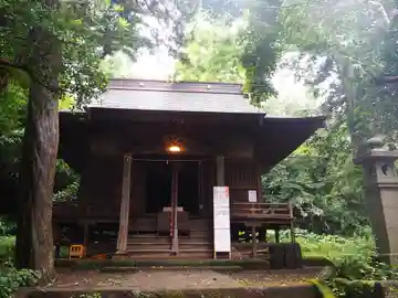 上諏訪社の本殿・本堂