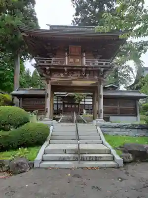 雄山寺の山門・神門