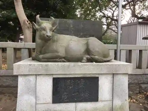 牛嶋神社の狛犬