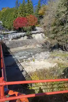 諏訪大社下社春宮の周辺