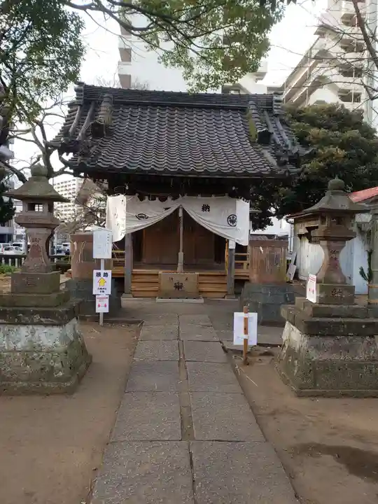 白幡神社の本殿・本堂