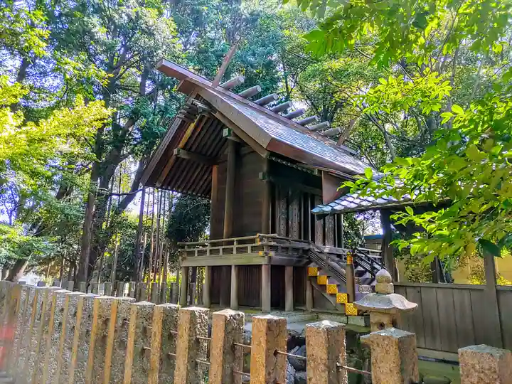 御園神明社の本殿・本堂