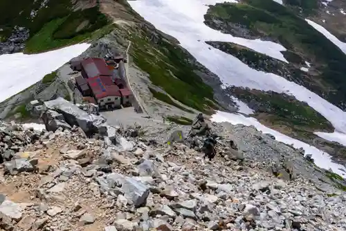 雄山神社峰本社の景色