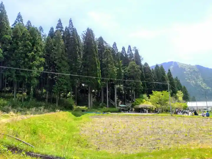 根道神社の景色