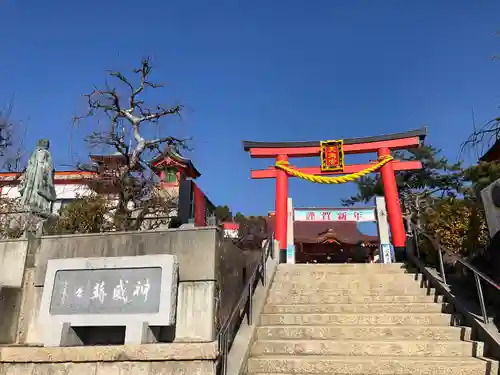 綱敷天満宮の鳥居