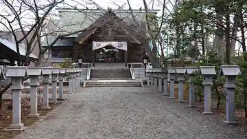 信濃神社の本殿・本堂
