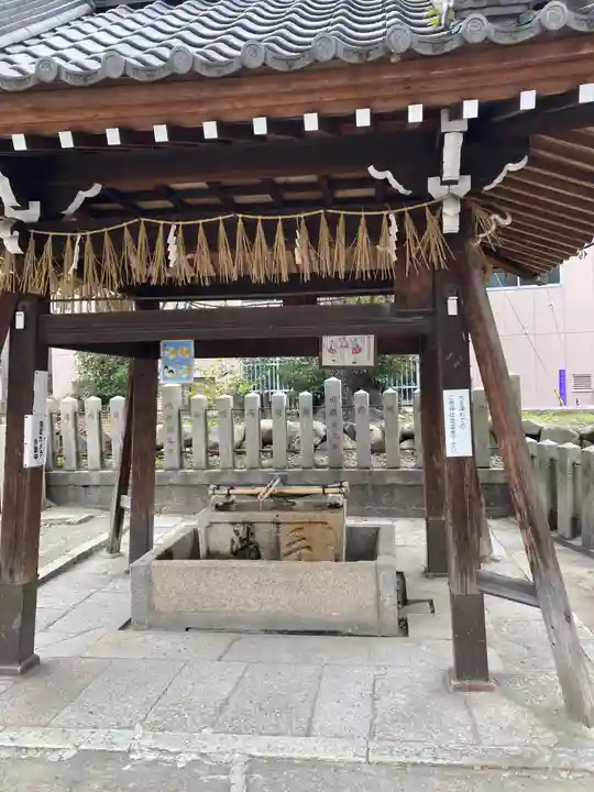 野田恵美須神社の手水舎