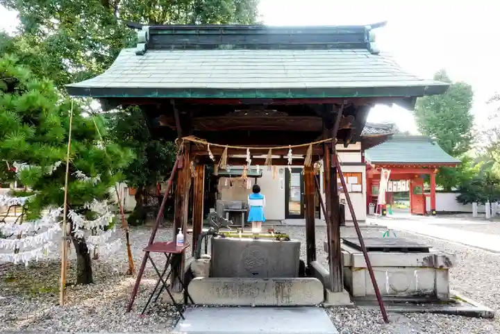 伊賀八幡宮の手水舎