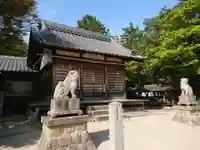 中之郷神社の狛犬