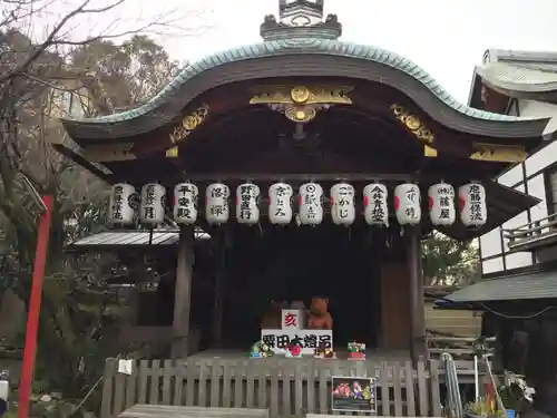 粟田神社の本殿・本堂