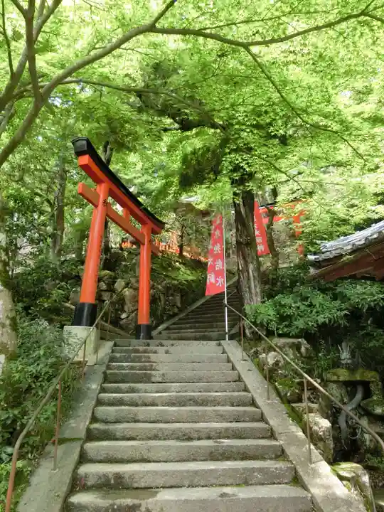 柳谷観音 楊谷寺の鳥居