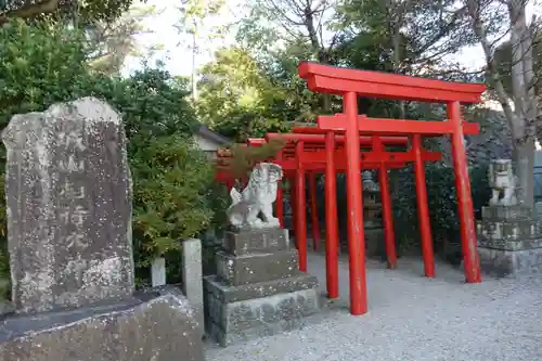 高山神社の鳥居