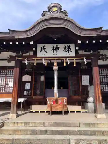 敷津松之宮　大国主神社の本殿