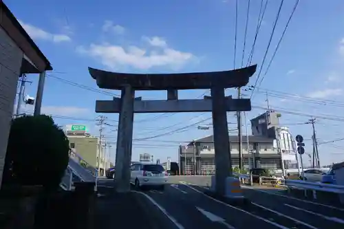 坂本八幡宮の鳥居