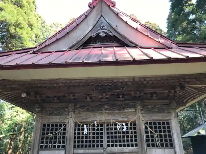 市野郷神社の本殿・本堂