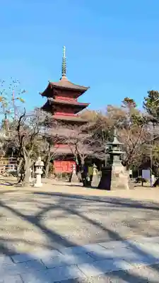 法華経寺の塔