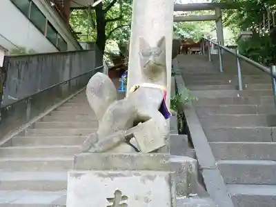 王子稲荷神社の狛犬