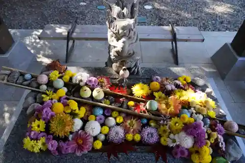 滑川神社 - 仕事と子どもの守り神の手水