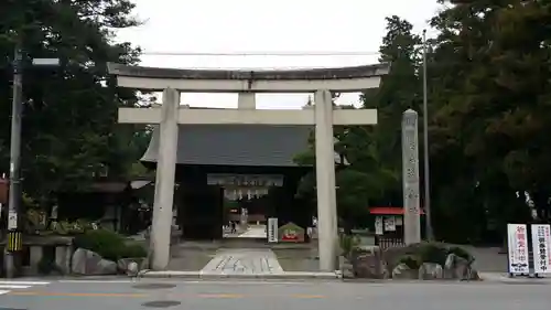 甲斐國一宮 浅間神社の鳥居