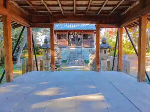 八劔社（萩原町戸苅）の本殿・本堂