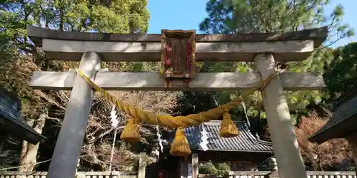 橿森神社の鳥居