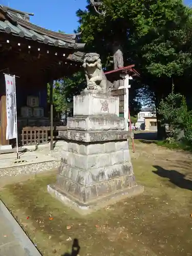 鶴峯八幡宮の狛犬