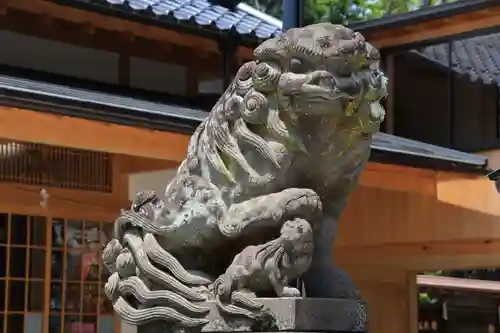 相馬小高神社の狛犬