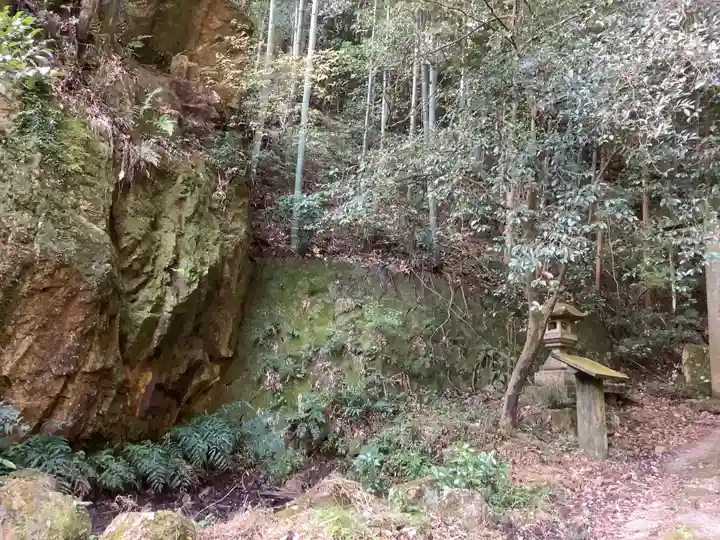 玉野御嶽神社の周辺