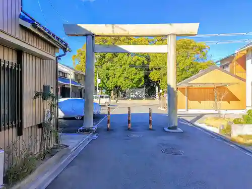 神明社（土器野神明社）の鳥居