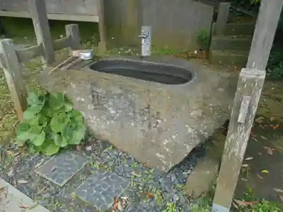 熊野神社（長井熊野神社）の手水舎