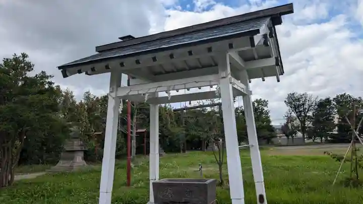 豊幌神社の手水舎