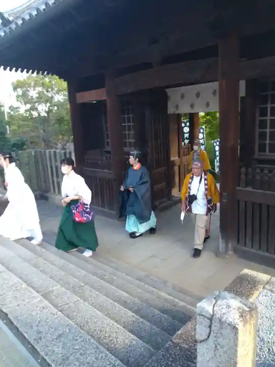 阿智神社のお祭り