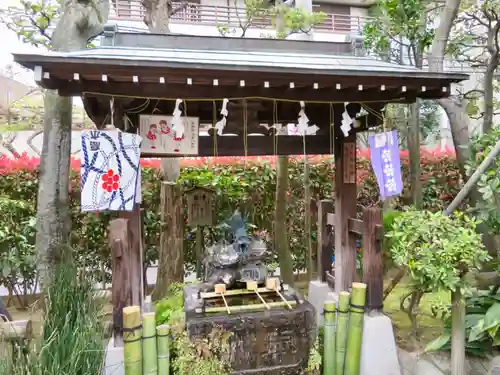 高木神社の手水