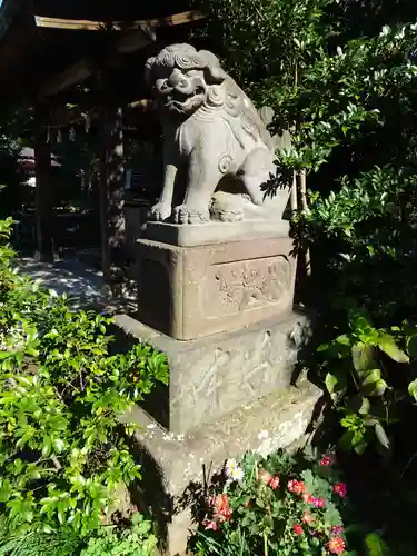 鷺宮八幡神社の狛犬