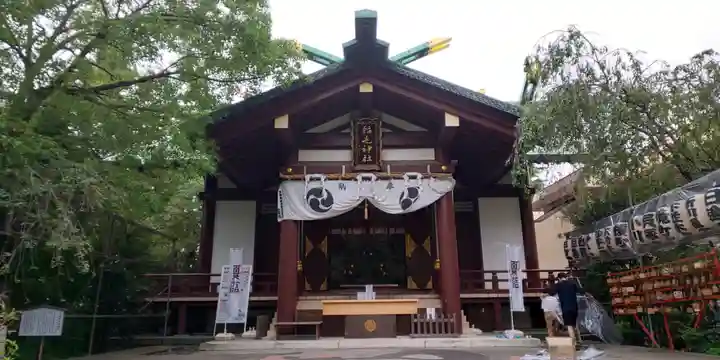 稲毛神社の本殿・本堂