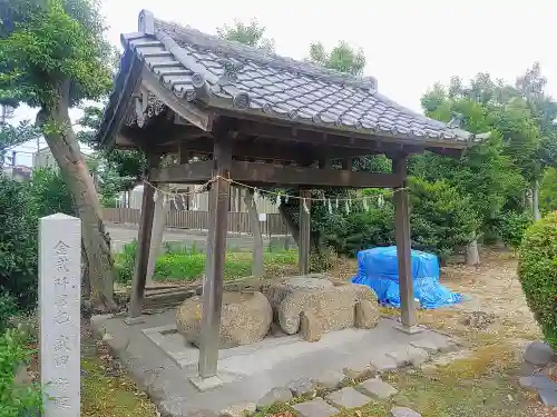 八幡社（六角堂八幡社）の手水舎