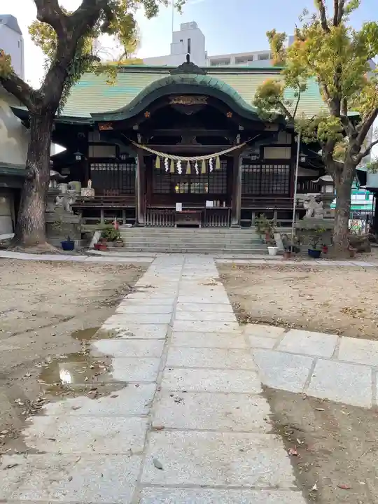 福島天満宮の本殿・本堂