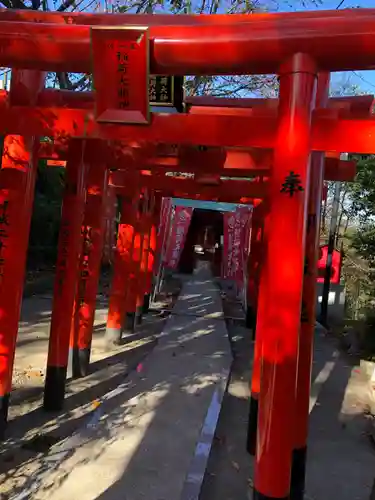 鷲尾愛宕神社の鳥居