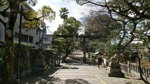 潮江天満宮の周辺