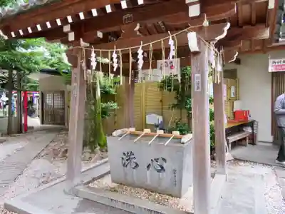 蛇窪神社の手水舎